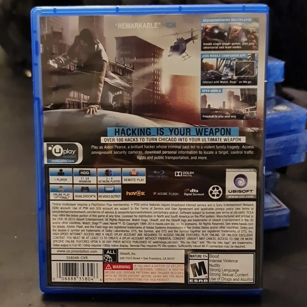 Ubisoft like new